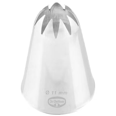 Sterntülle geschl 11mm Edelsta Tüllen-Manufaktur