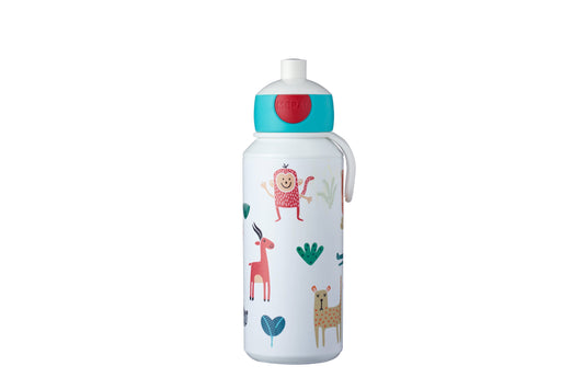 Trinkflasche Animal Friend 400 ml Pop-up Campus