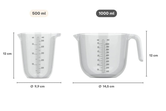 Messbecher 1l klar Chef it