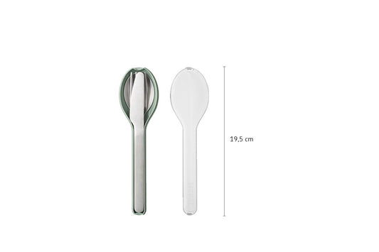 Besteckset 3tlg nordic blue Ellipse