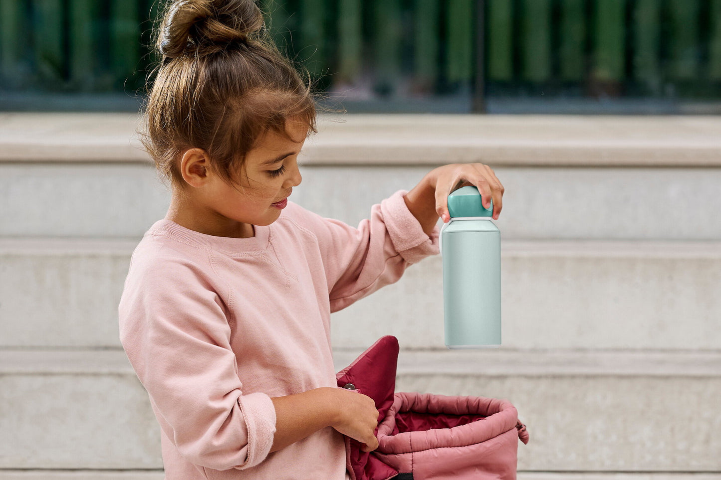 Trinkflasche Peppa Pig 400 ml Pop-Up Campus