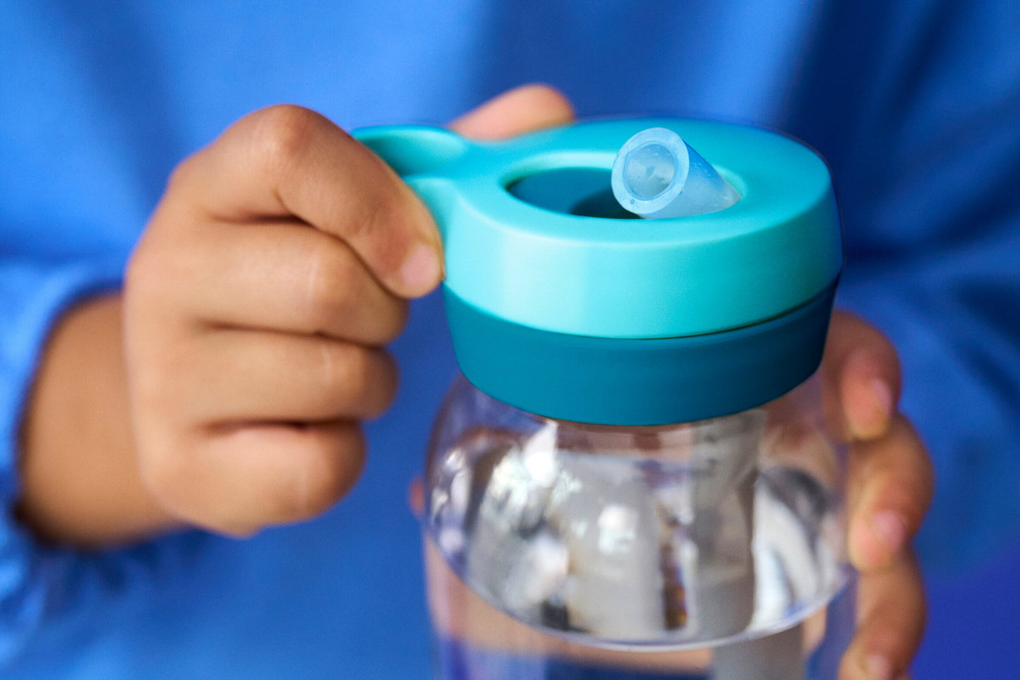 Campus Trinkflasche mit Trinkhalm 450 ml - Peppa Pig