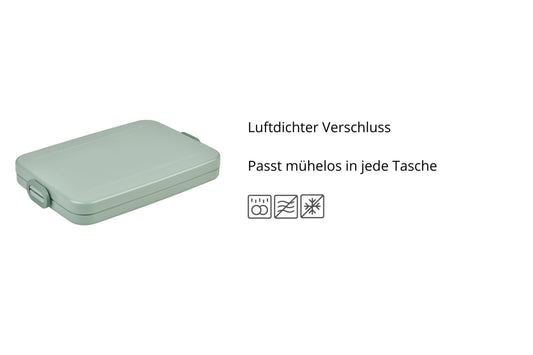 Lunchbox flat nordic sage Take a Break