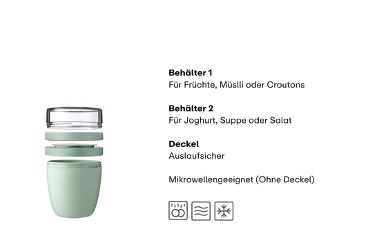 Lunchpot mini vivid mauve Ellipse
