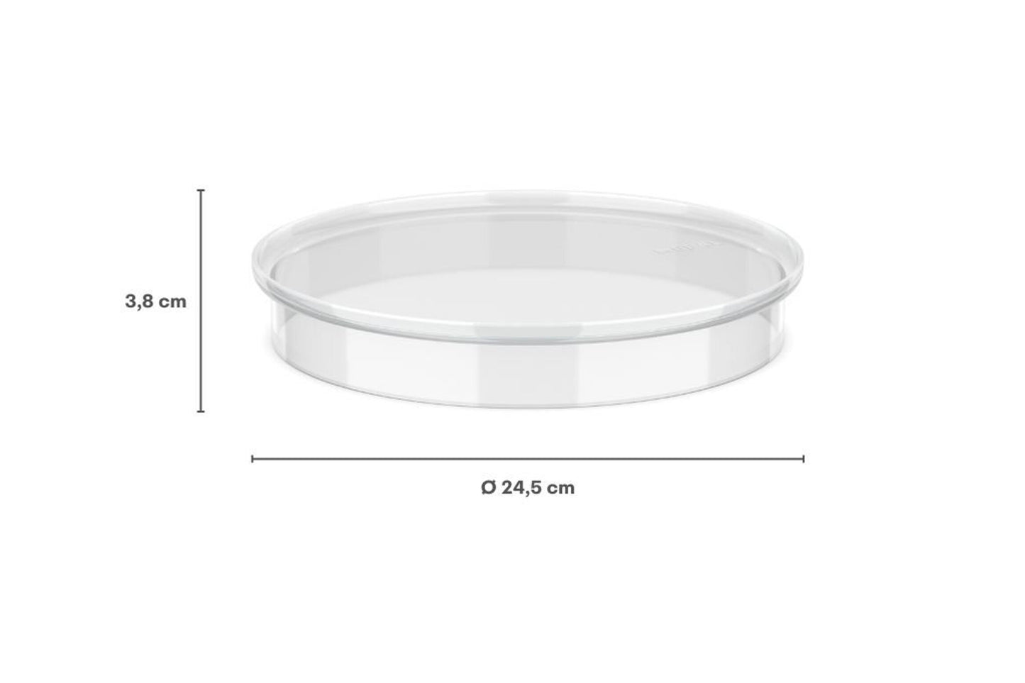 Deckel Rührschüssel 4000 ml transparent