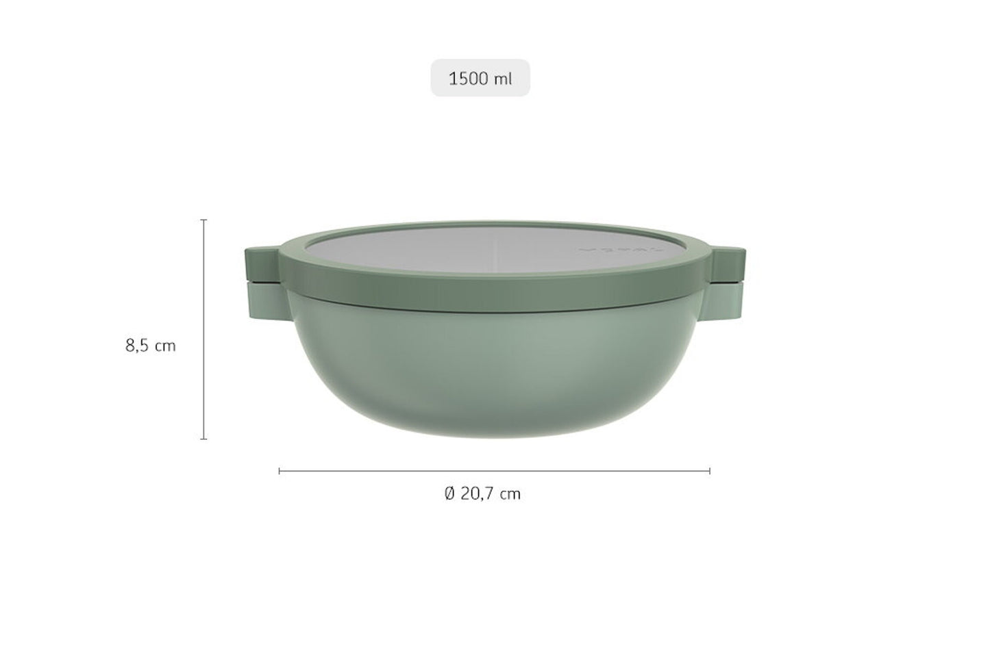 Lunchbowl Vita nordic sage 4 tlg.