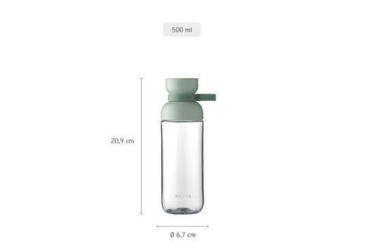 Trinkflasche 0,5l nordic blue Vita