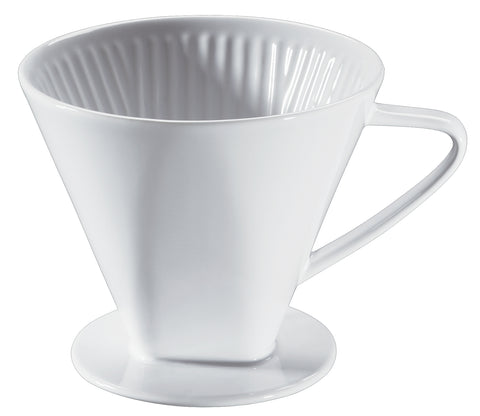 Kaffeefilter Größe 6 Keramik weiß