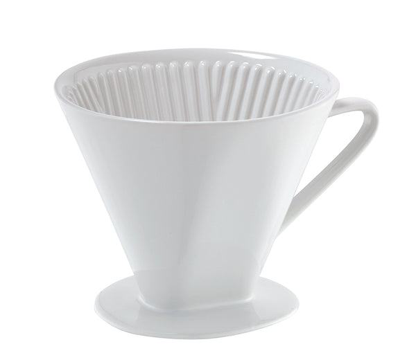 Kaffeefilter Größe 6 Keramik weiß