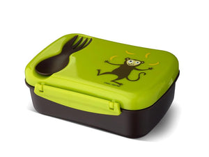 Lunchbox N'ice Box™ - Kids  mit Kühlpack Lime Affe