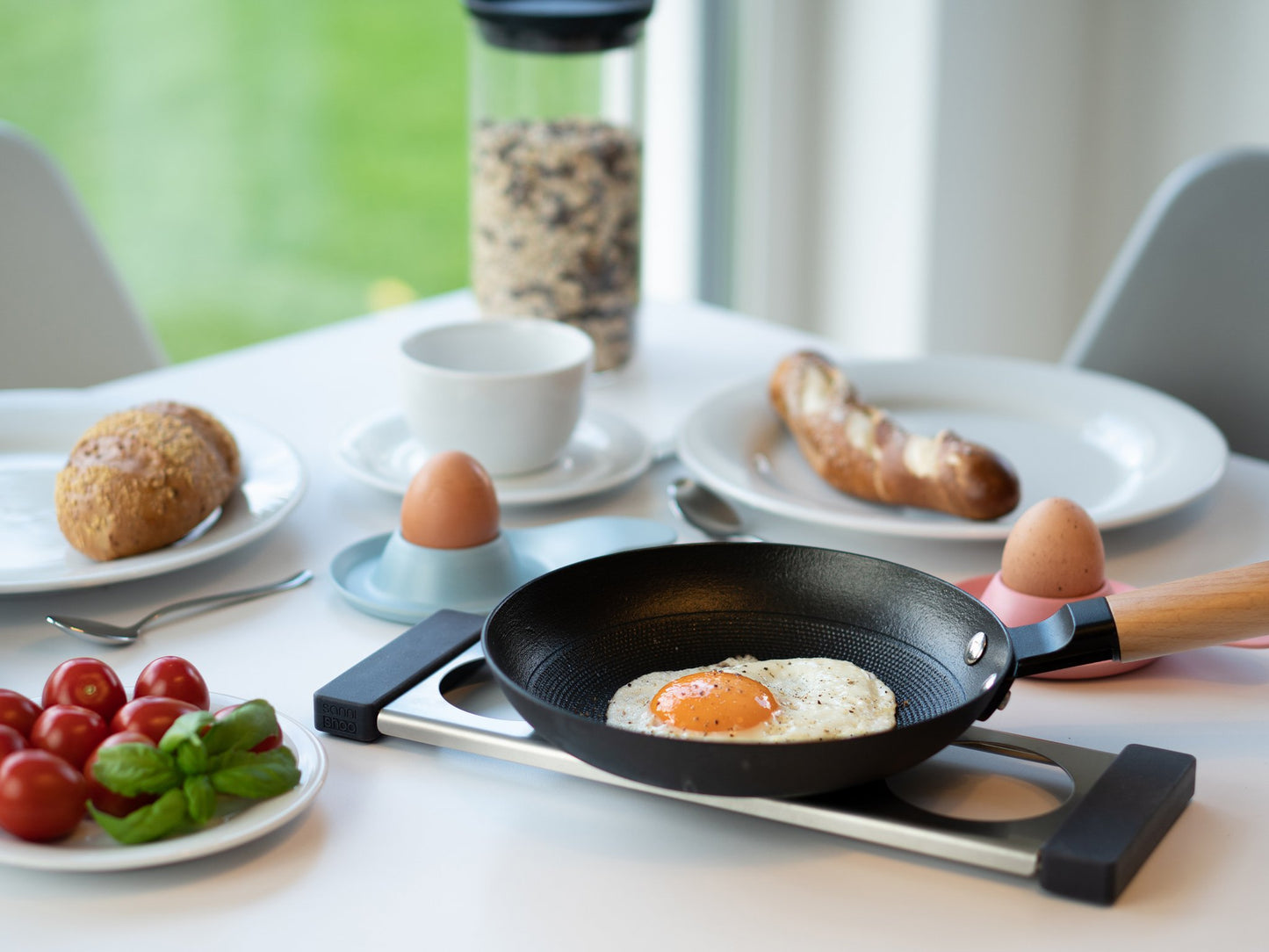 Abtropfhilfe "drip.it" Grau