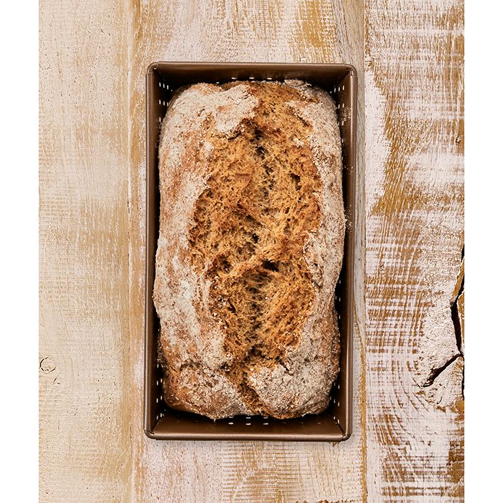 Brotbackform, perforiert