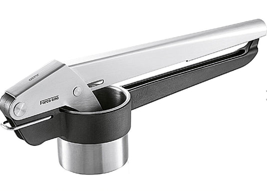 Spätzle- / Kartoffelpresse „Force One“ von GEFU Edelstahl / Nylon 2 Lochscheiben