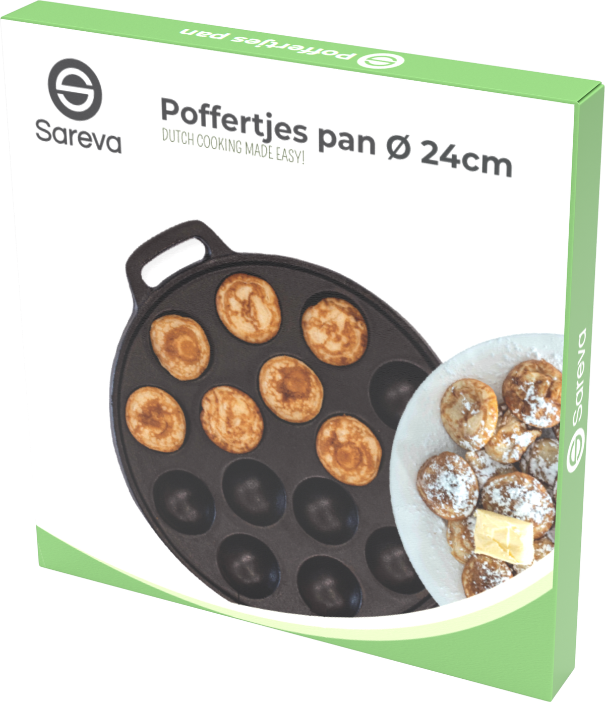 Poffertjes Pfanne Gusseisen - ø 24 cm