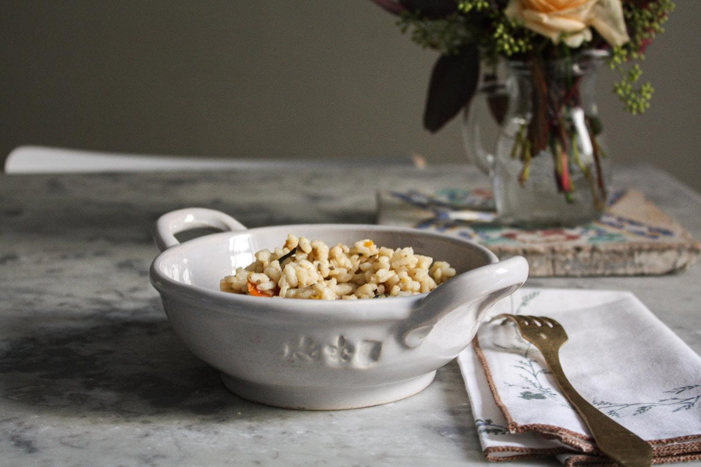 Risotto "Positano" mit Zucchini & Tomate, kochfertiges italienisches Risotto - One Pot