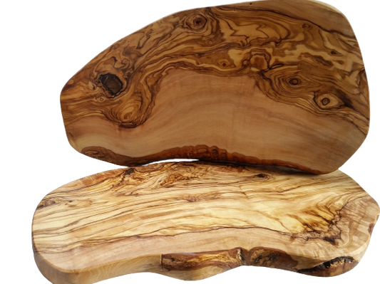 Frühstücksbrett oder Vesperbrett Länge ca. 35-39 cm Olivenholz
