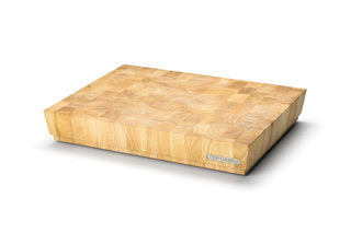 Hackblock 48 x 36 x 7,5 cm Gummibaum