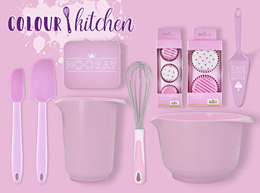 Geschenkbox Hooray, Colour Kitchen, rosa