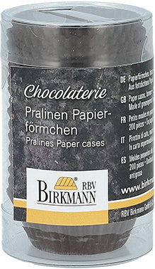 Pralinen-Papierförmchen 3,5cm 200 St. Chocolaterie