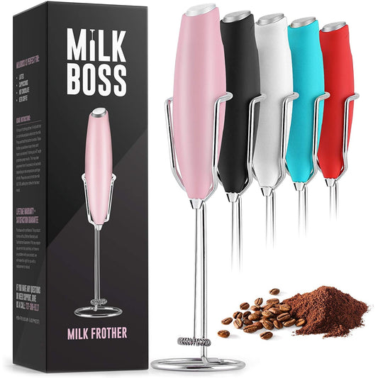 Milchaufschäumer mit Ständer - Milk Frother von Milk Boss