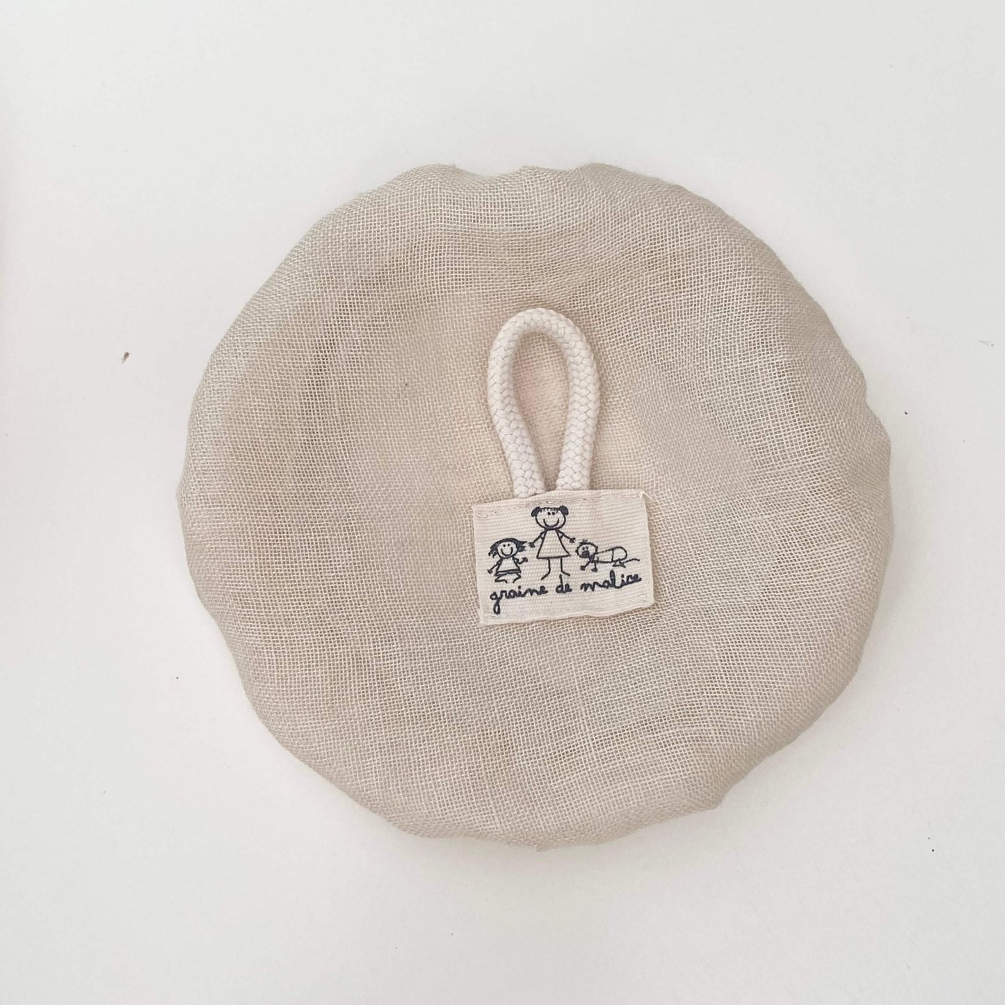 Abdeckung aus Leinen luftdurchlässig Ø21cm