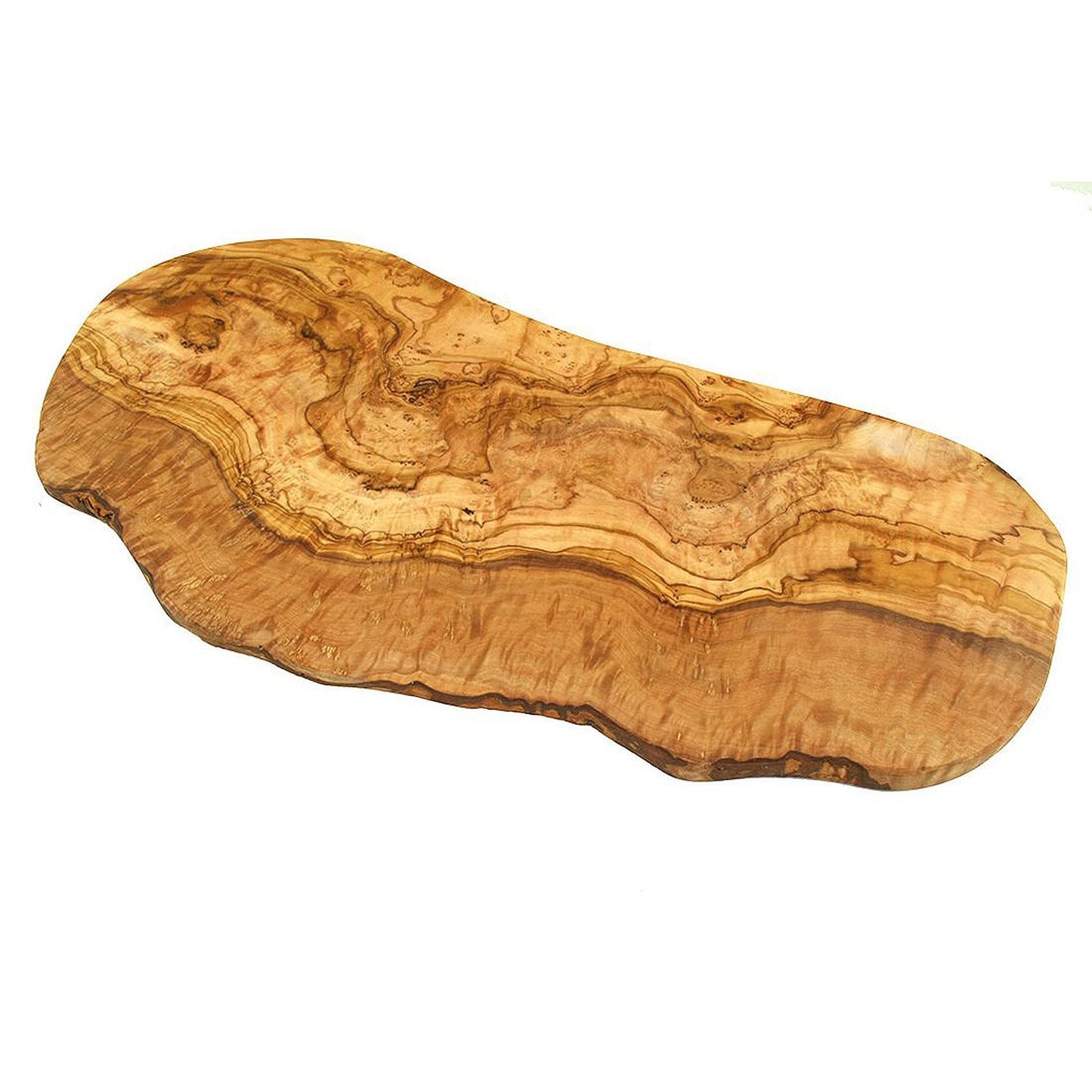 Schneidbrett Rustikal Länge ca. 40-44cm Olivenholz