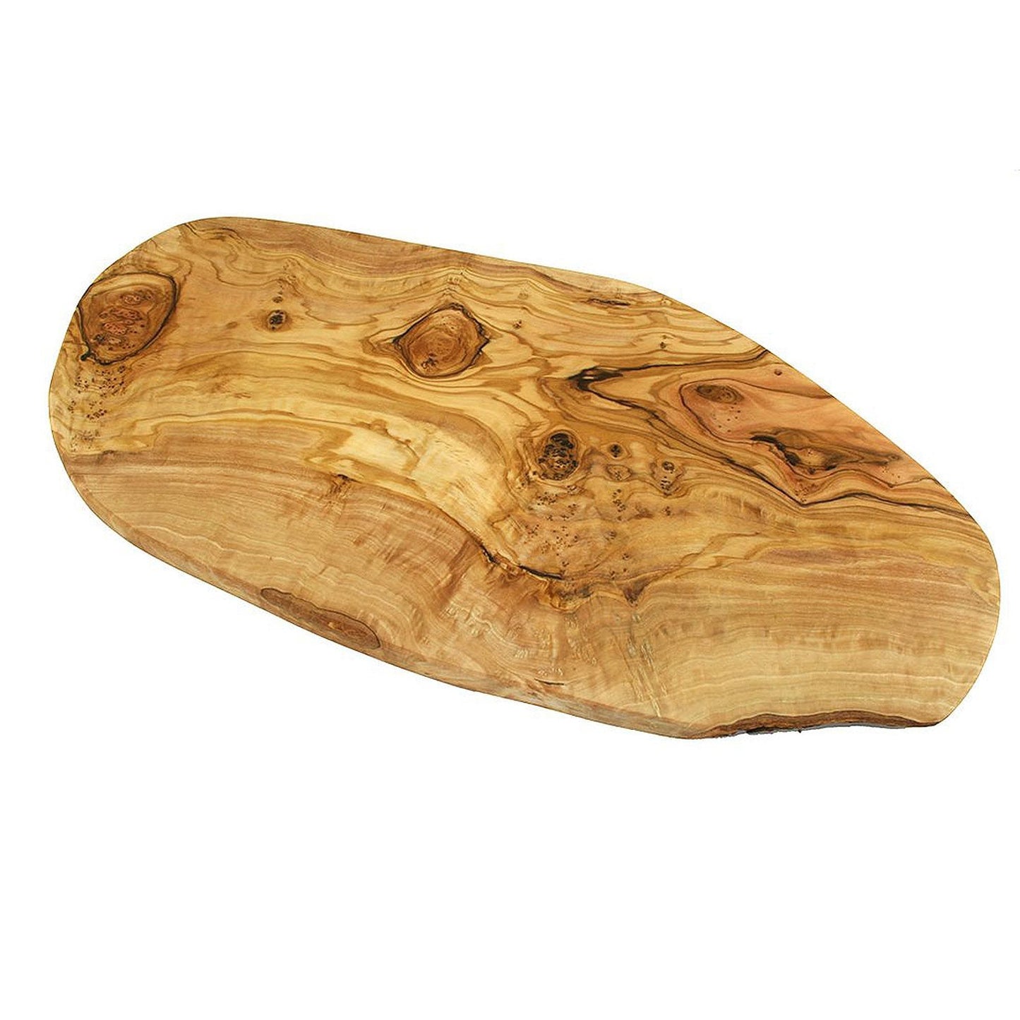 Schneidbrett Rustikal Länge ca. 40-44cm Olivenholz