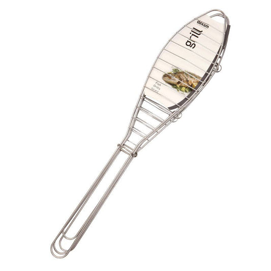 Fischgrillzange Edelstahl 50cm Set/2
