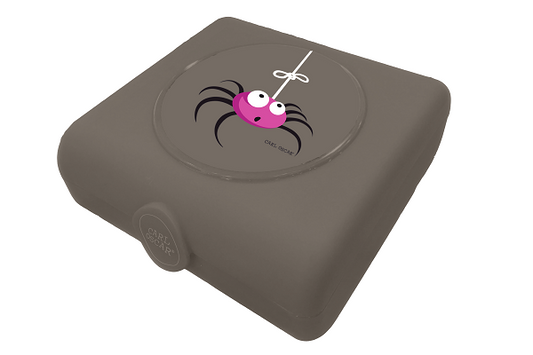 Sandwich Box Kids Grau Spinne