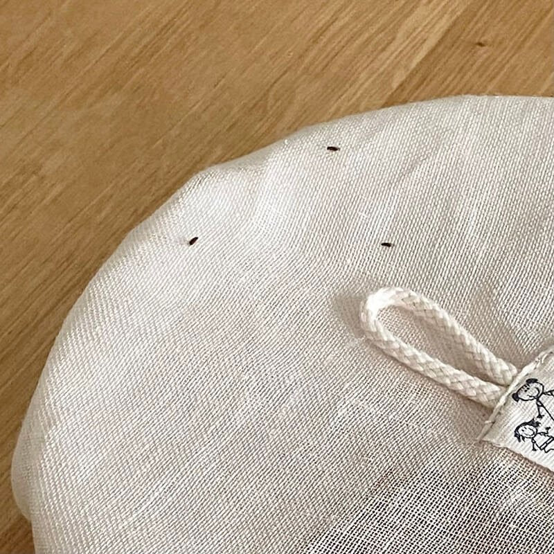 Abdeckung aus Leinen luftdurchlässig Ø21cm