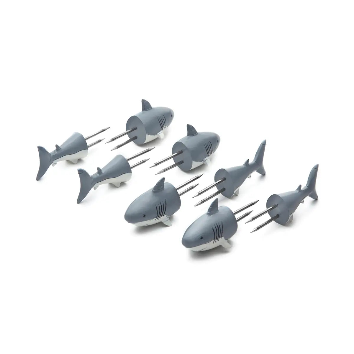 Outset Maiskolbenhalter Shark 4 Stück