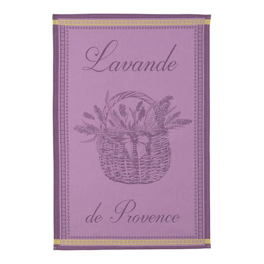 Geschirrtuch Jacquard Baumwolle 50x75 cm PANIER DE LAVANDE