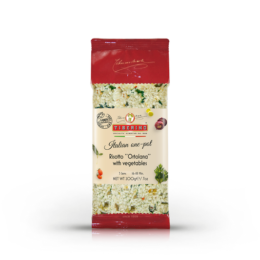Risotto "Ortolana" mit Gemüse, kochfertiges Risotto - One Pot