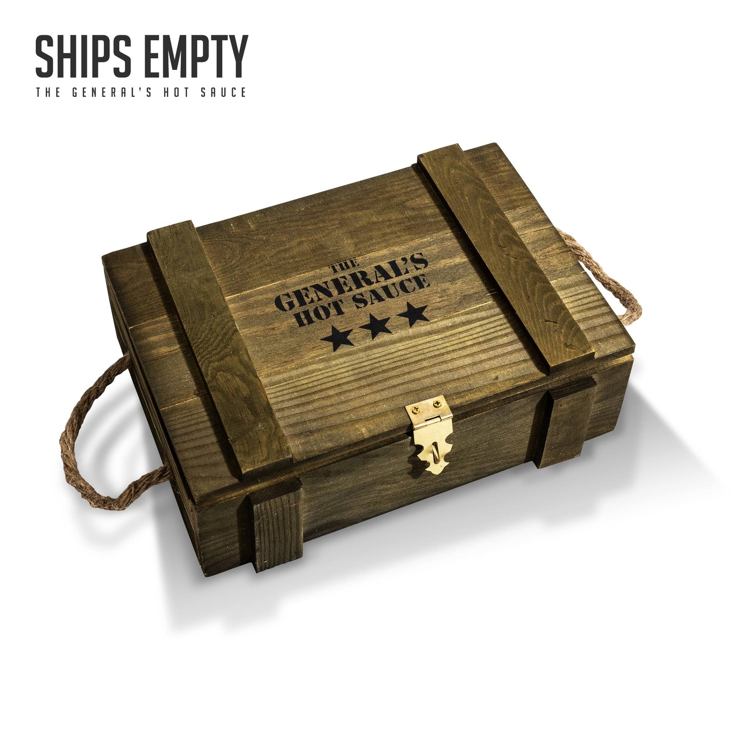 Geschenkbox leer ★ 3 - Star ★ The General's Hot Sauce