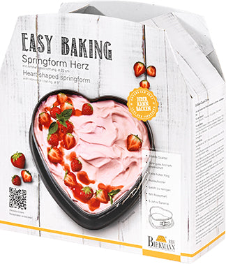 Springform Herz 22 cm „Easy Baking“ von Birkmann
