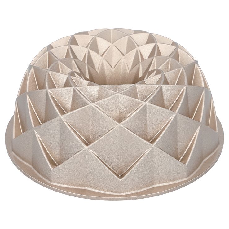 Aluguss- Gugelhupfform Contoura Geo 24cm mit Antihaftbeschichtung