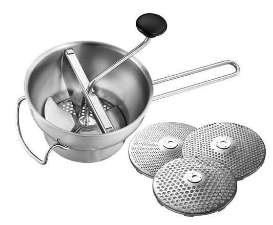 Passiergerät FLOTTE LOTTE® inkl. 3 Lochscheiben (1 mm, 3 mm und 5 mm) von GEFU
