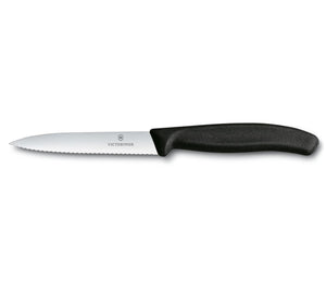 Gemüsemesser Swiss Classic Wellenschliff 10cm verschiedene Farben