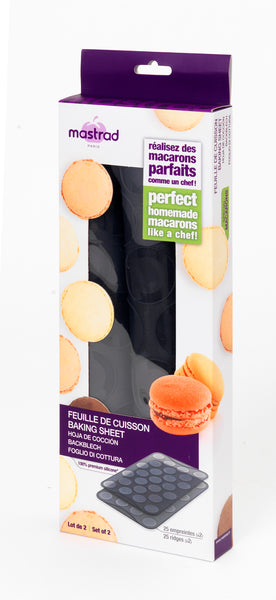 Silikon Backmatte Macarons 2er Set