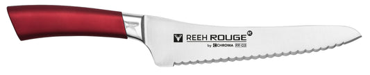 Brotmesser 19,5cm Wellenschliff  Reeh Rouge