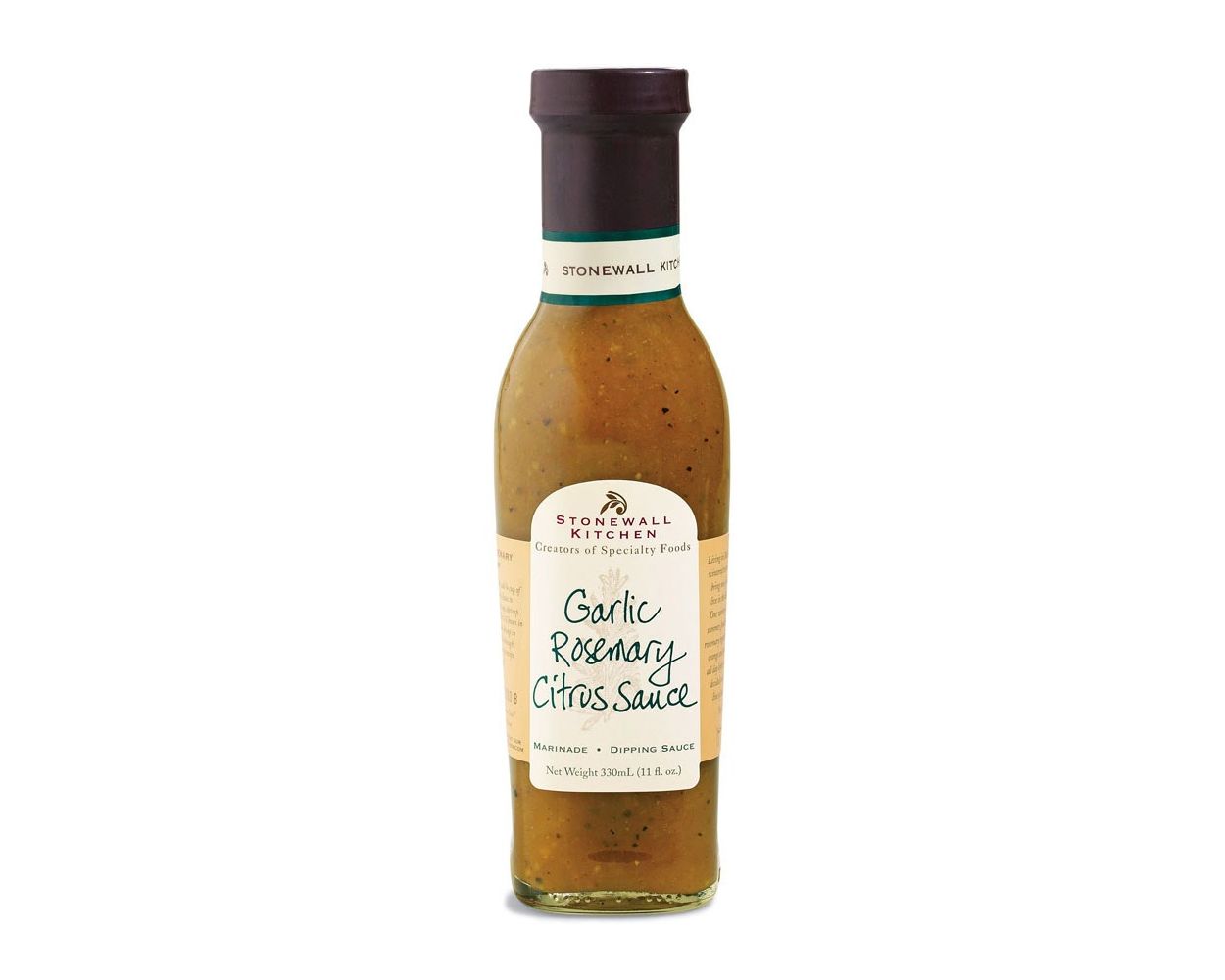 Garlic Rosemary Citrus Sauce von Stonewall Kitchen 330ml