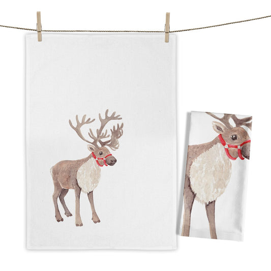 Geschirrtuch Santa's Reindeer