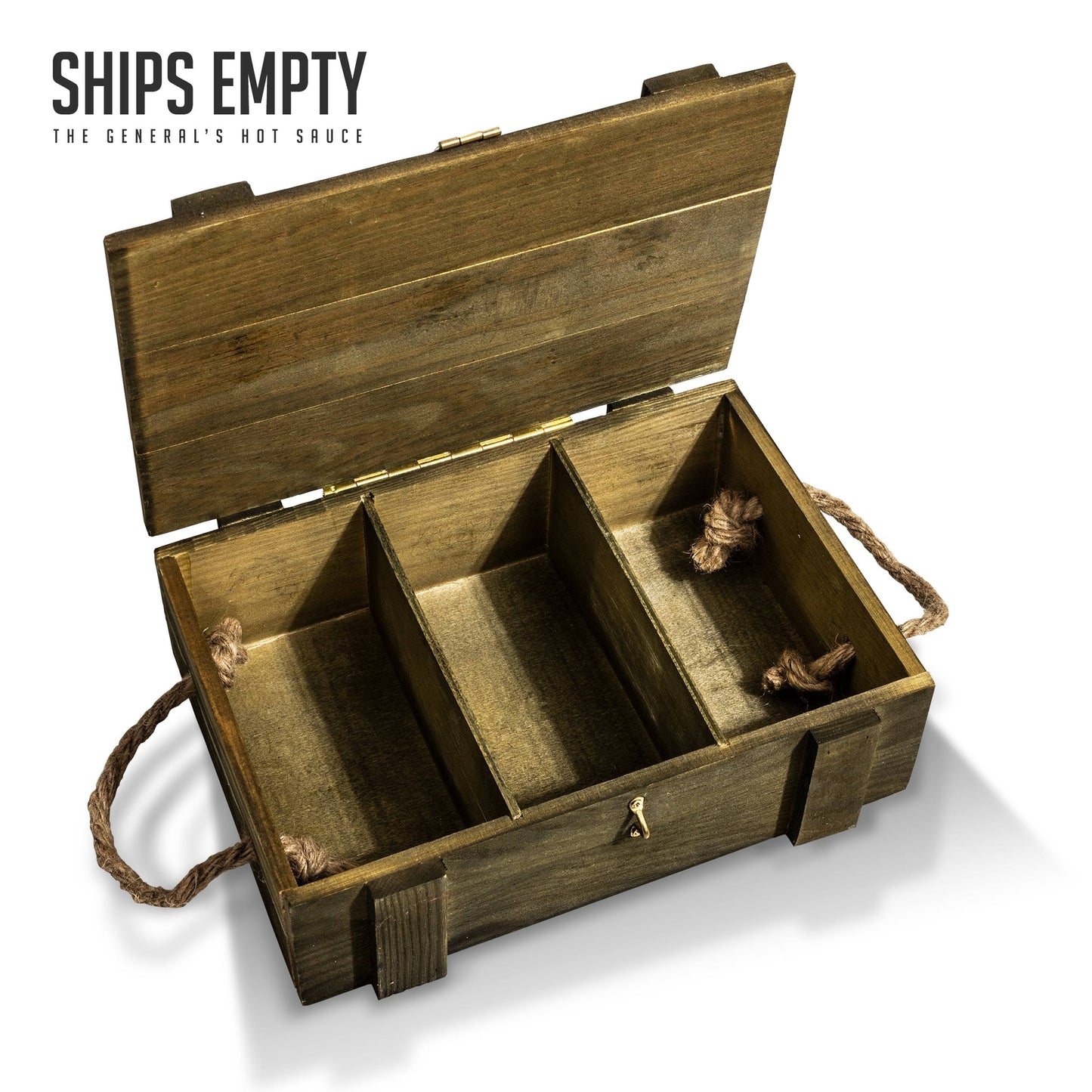 Geschenkbox leer ★ 3 - Star ★ The General's Hot Sauce