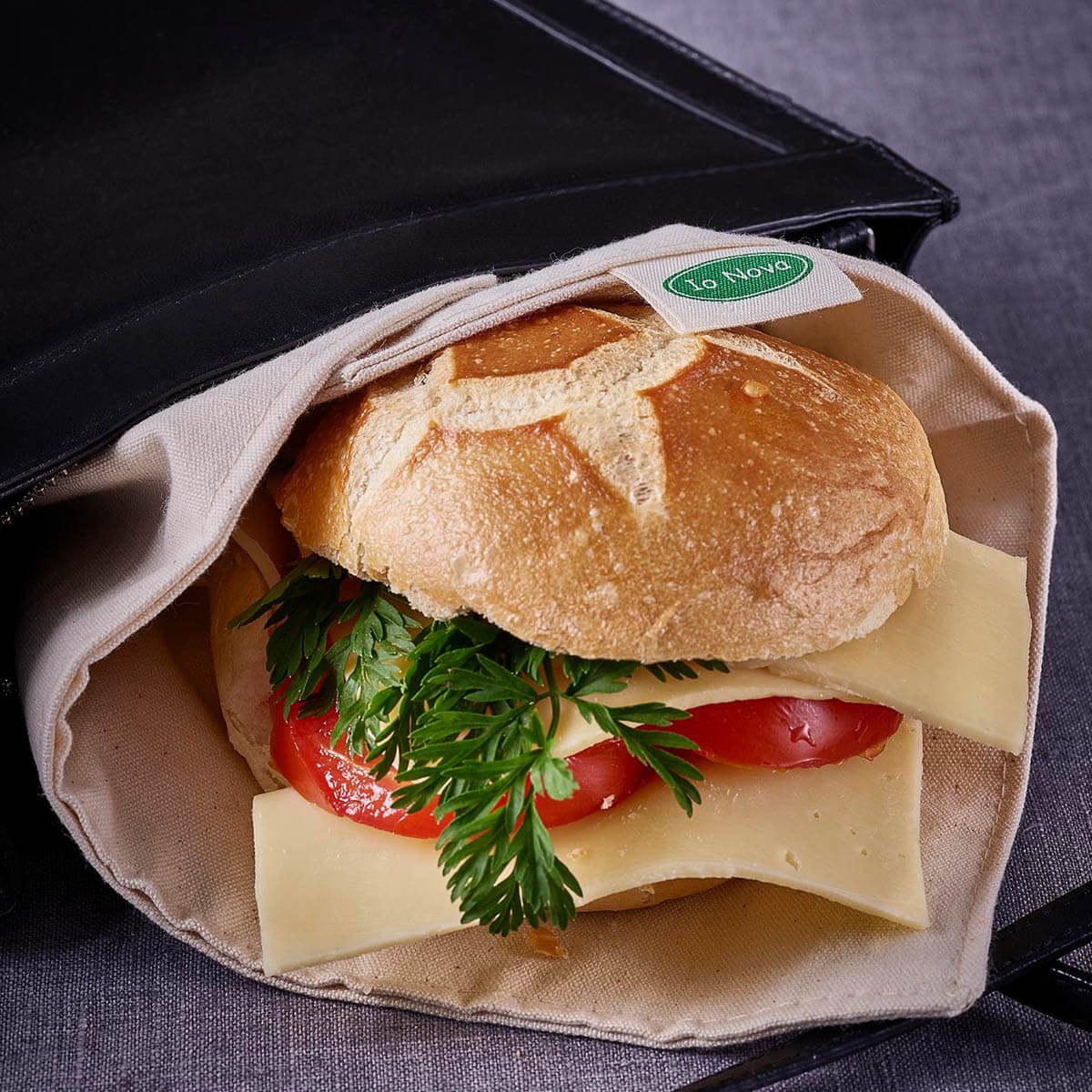 Lunch Wraps aus Baumwolle,30x30cm 3er Set