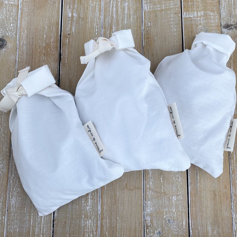 Trio von Mini-Bulk Bag Baumwolle