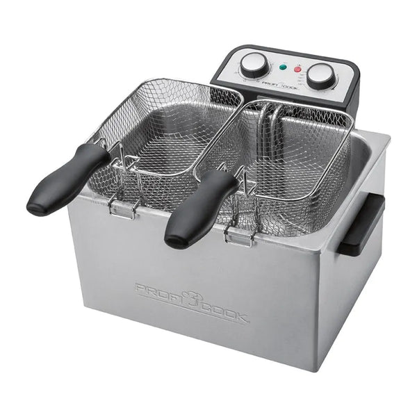 Double Fritteuse 5L 3000W Proficook