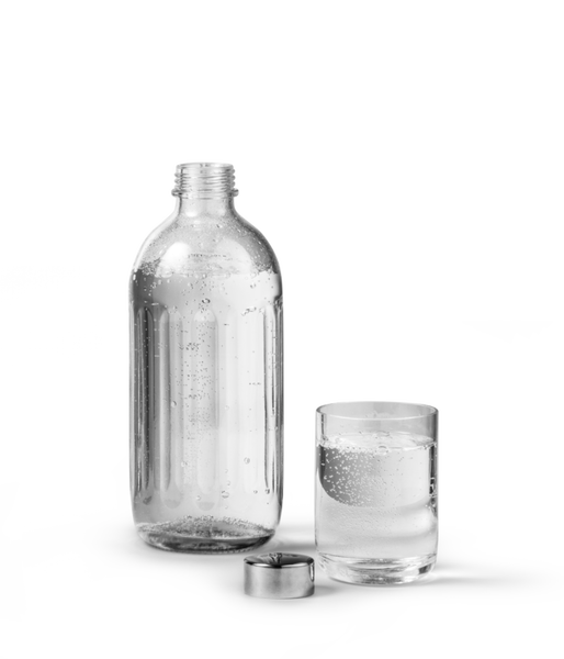 Glas-Flasche 0,8 l. nur für Carbonator Pro Klo