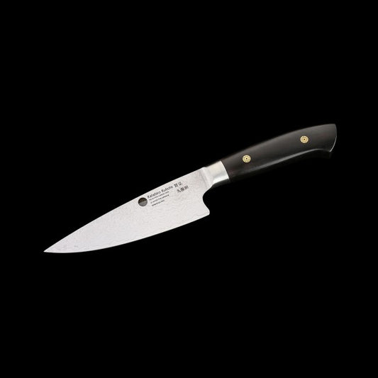 Kochmesser 15,9cm KATAHIRO KUBOTA Damast Griff Ebenholz
