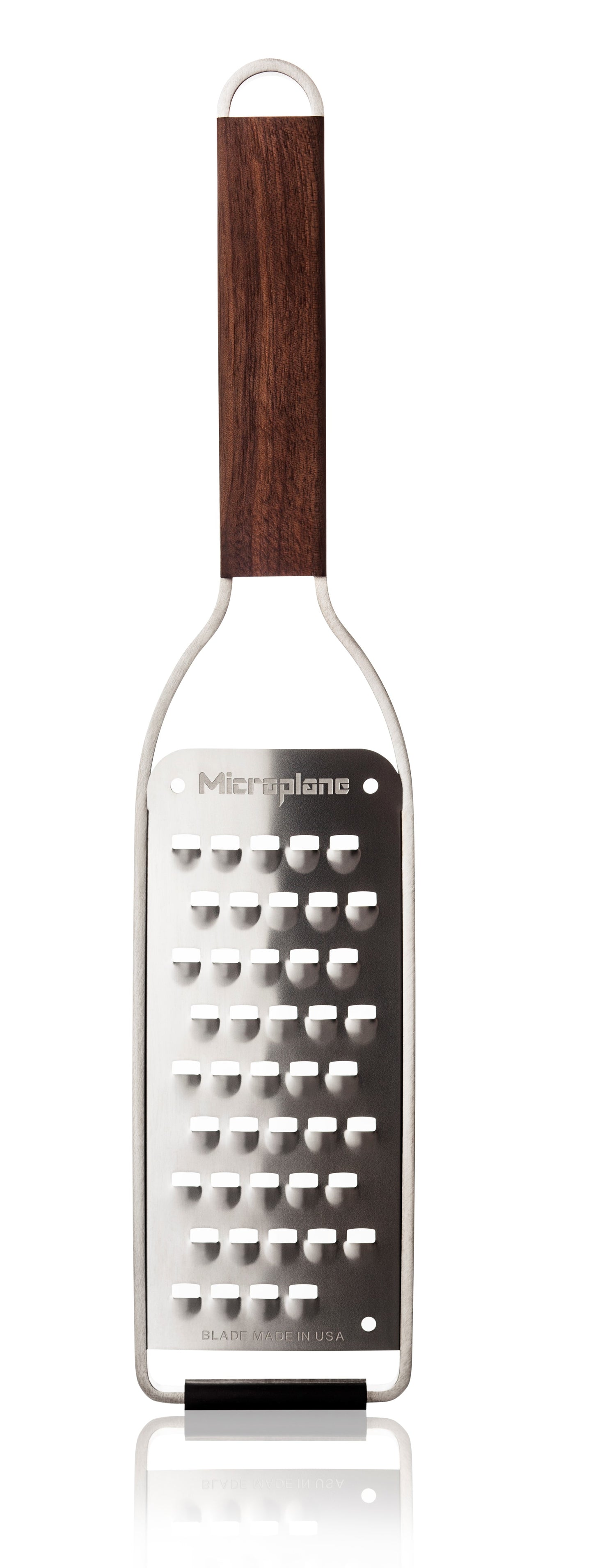 Zester Reibe sehr grob Master Walnussholzgriff