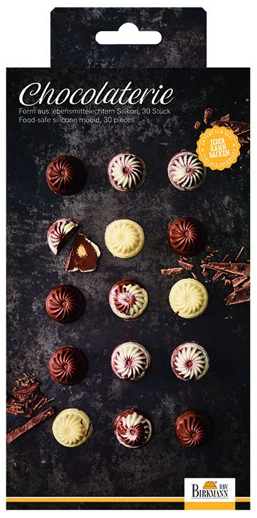 Pralinen- und Schokoladenförmchen "Gugelhupf" 2-tlg